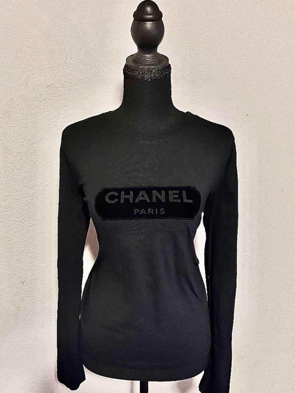 Authentic Chanel Logo Tee